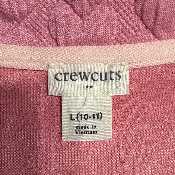 Crewcuts Pink Half-Zip Cable Knit Sweater/Sweatshirt - Picture 2 of 6
